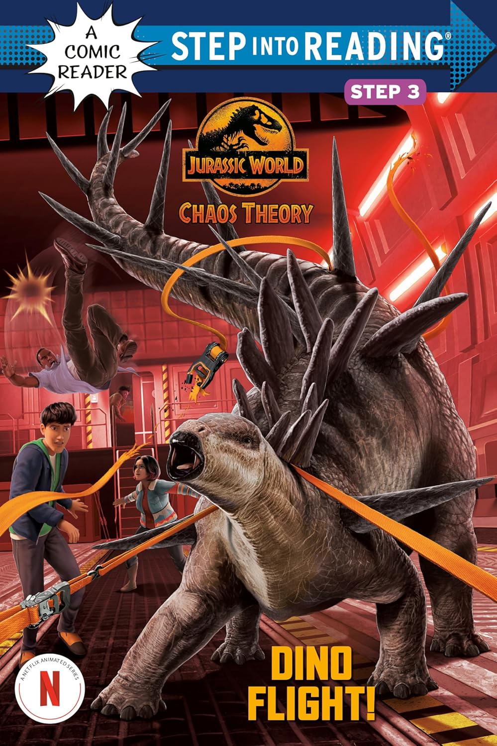 Based on the Netflix series Jurassic World: Chaos Theory, this Step into Reading Step 3 Comic Reader explores a world filled with dangerous dinosaurs!