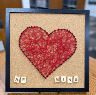 Cork Board String Art