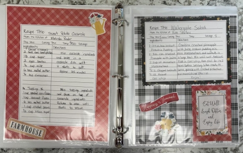 Recipe Scrapbook